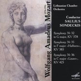 Lithunian Chamber Orchestra - Symphony Nr. 32 & 35 & 36 (CD)