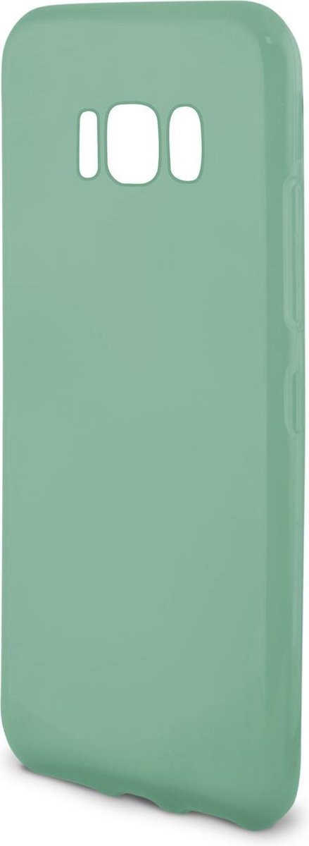 KSIX Sense: Aromatische flex cover met Baby geur - Samsung Galaxy S8 + - Pastel Groen
