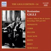 Beniamino Gigli - Gigli Volume 14 (London,Milan & Rio 19 (CD)