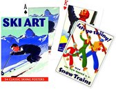 Ski Art Speelkaarten - Single Deck