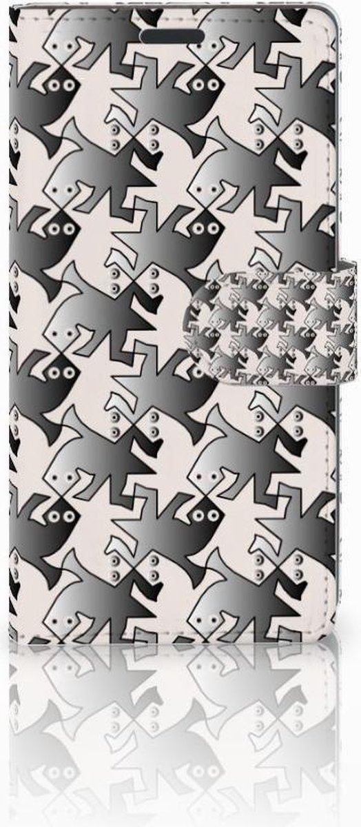 Sony Xperia Z3 Telefoonhoesje met Pasjes Salamander Grey