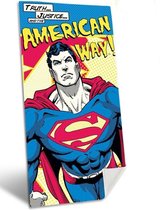 Superman American Way - Strandlaken - 70 x 140 cm - Multi