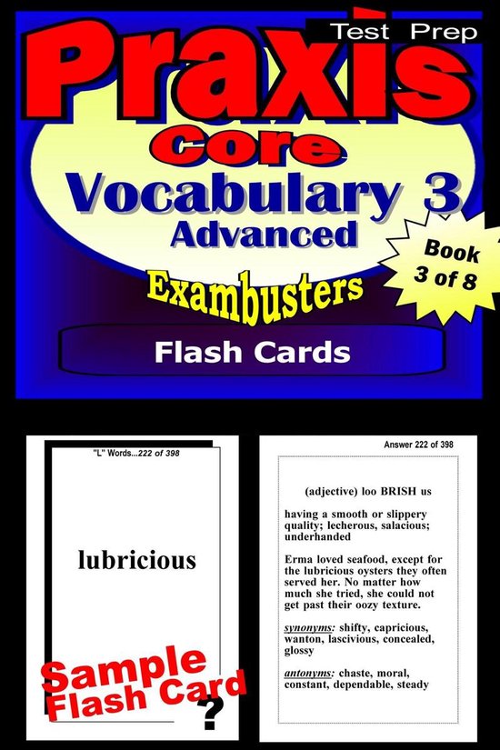 Exambusters PRAXIS Core 3 - PRAXIS Core Test Prep Advanced V ... - cover