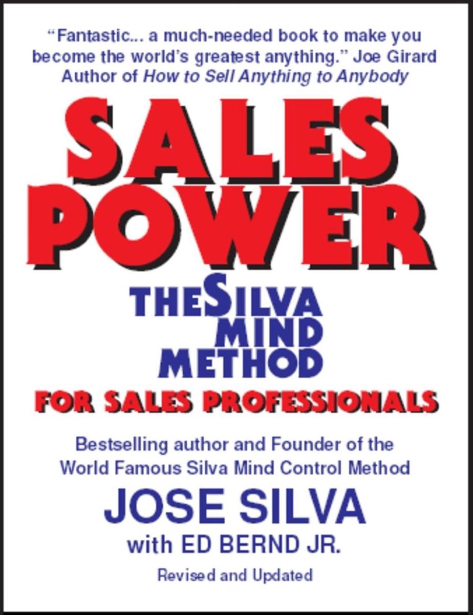 Omslag van Sales Power, the Silva Mind Method for Sales Professionals
