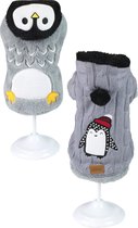 Croci Hondentrui Penguin Grijs - Hondenkleding - 25 cm