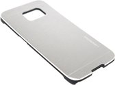 Aluminium hoesje zilver Geschikt voor Samsung Galaxy S6 Edge