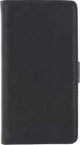 Sony Xperia C4 Hoesje - Mobilize - Classic Serie - Kunstlederen Bookcase - Zwart - Hoesje Geschikt Voor Sony Xperia C4