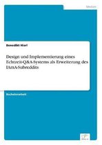 Design und Implementierung eines Echtzeit-Q&A-Systems als Erweiterung des IAmA-Subreddits