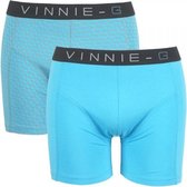 Vinnie-G boxershorts Wave Print-Light 2-pack -XL