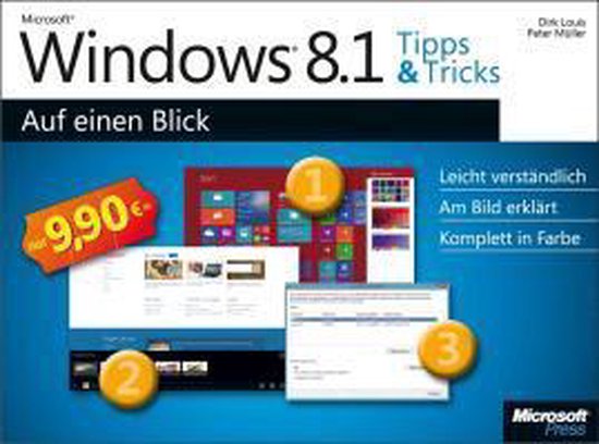 Microsoft Windows 8.1 Tipps Und Tricks Auf Einen Blick - cover