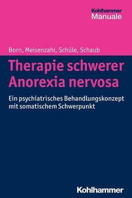 Therapie Schwerer Anorexia Nervosa - cover