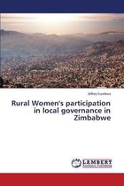 Rural Women's participation in local governance in Zimbabwe
