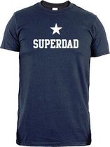 Vaderdag T-shirt | super dad | maat M