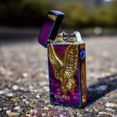 Plasma USB Elektrische Aansteker Eagle Rainbow - JouwTech Oplaadbare Torch