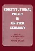 Constitutional Policy in Unified Germany
