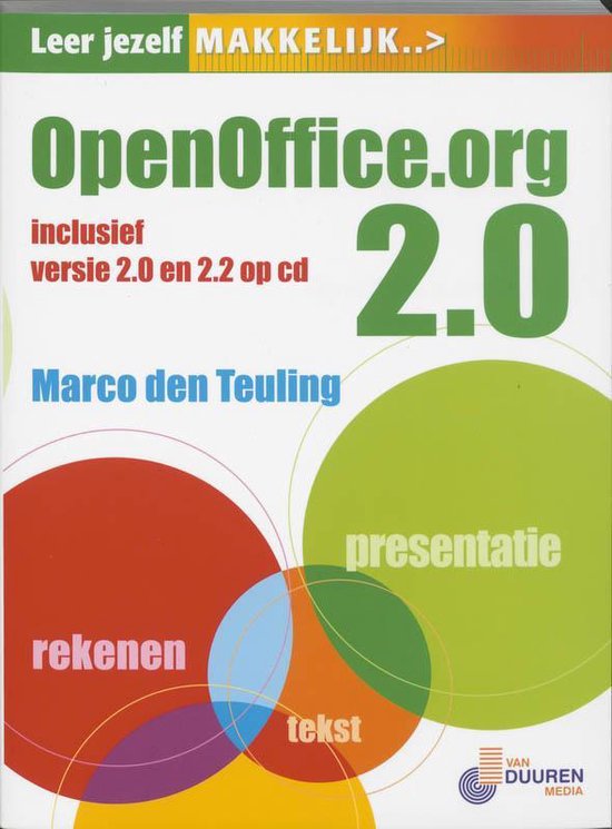 Cover van het boek 'Open Office.org 2.0 + CD-ROM' van Marco den Teuling