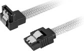 Sharkoon SATA 3 SATA-kabel 0,3 m SATA 7-pin Zwart, Wit