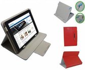 Mpman Tablet Mpqc804 Diamond Class Hoes, Luxe Cover, Comfortabele Case, Rood, merk i12Cover
