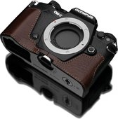 Gariz XS-CHEM5IIBR Halfcase Brown voor E-M5 II