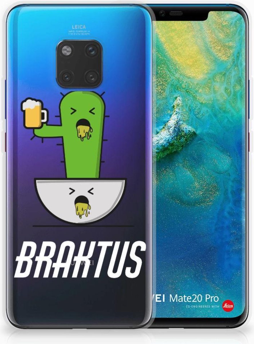 Huawei Mate 20 Pro Telefoonhoesje met Naam Braktus