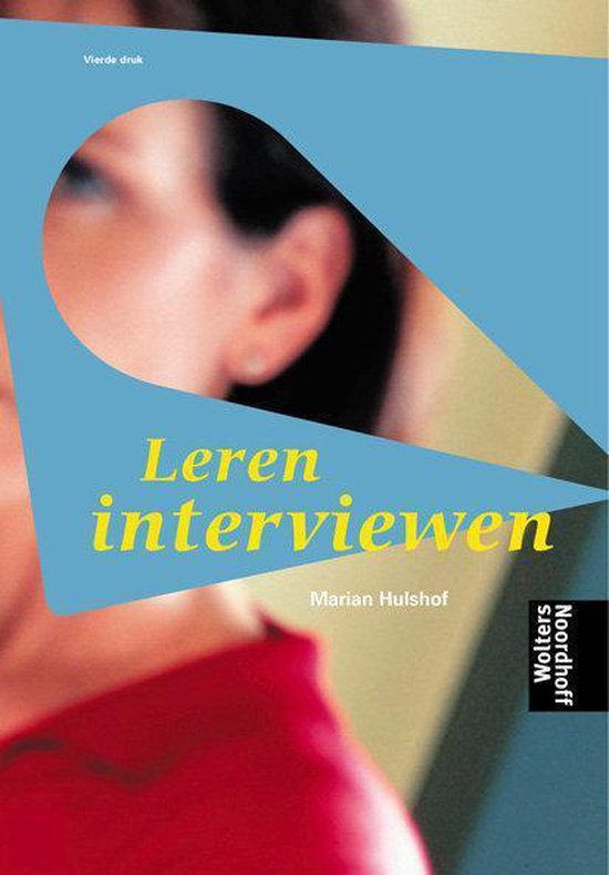 Leren interviewen - cover