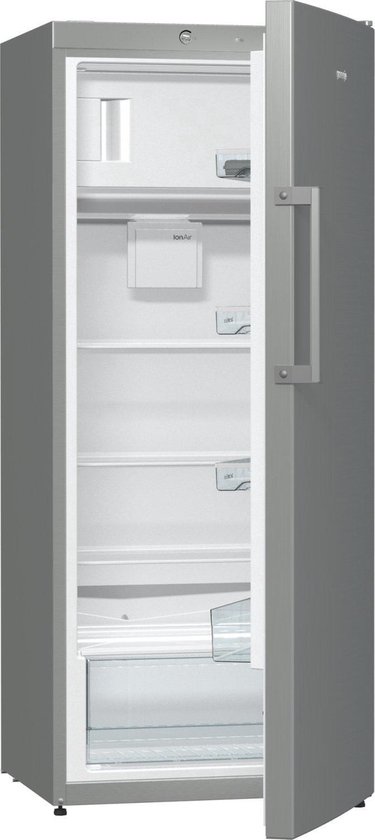 Koelkast: Gorenje RB6153BX Vrijstaand 260l A+++ Grijs combi-koelkast, van het merk Gorenje