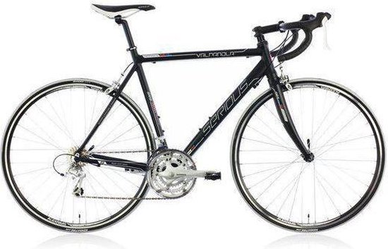 Serious Valparola black matt Framemaat 58 cm | bol.com