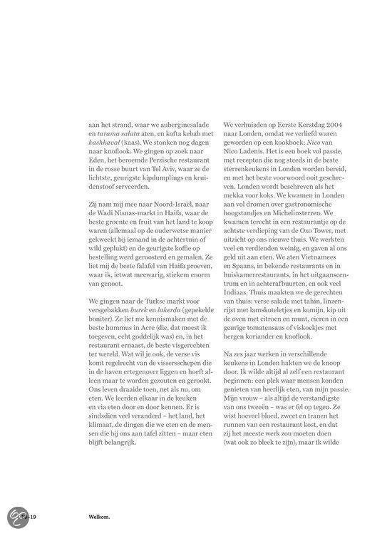 Tekst over een bezoek aan Londen, restaurants en markten, met vermelding van Honey & Co.