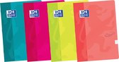 Cahier scolaire Oxford - Touch - Ligne A5 - 72 pages - Lot de 10 couleurs assorties
