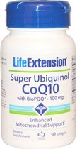 Life Extension, Super Ubiquinol CoQ10 met BioPQQ 100 mg, 30 gelcapsules