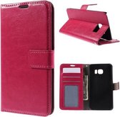 Cyclone wallet hoesje Samsung Galaxy S6 Edge roze