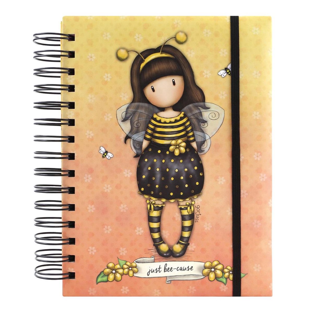 Gorjuss Organisational Notebook Bee-Loved (Just Bee-Cause) - Santoro London
