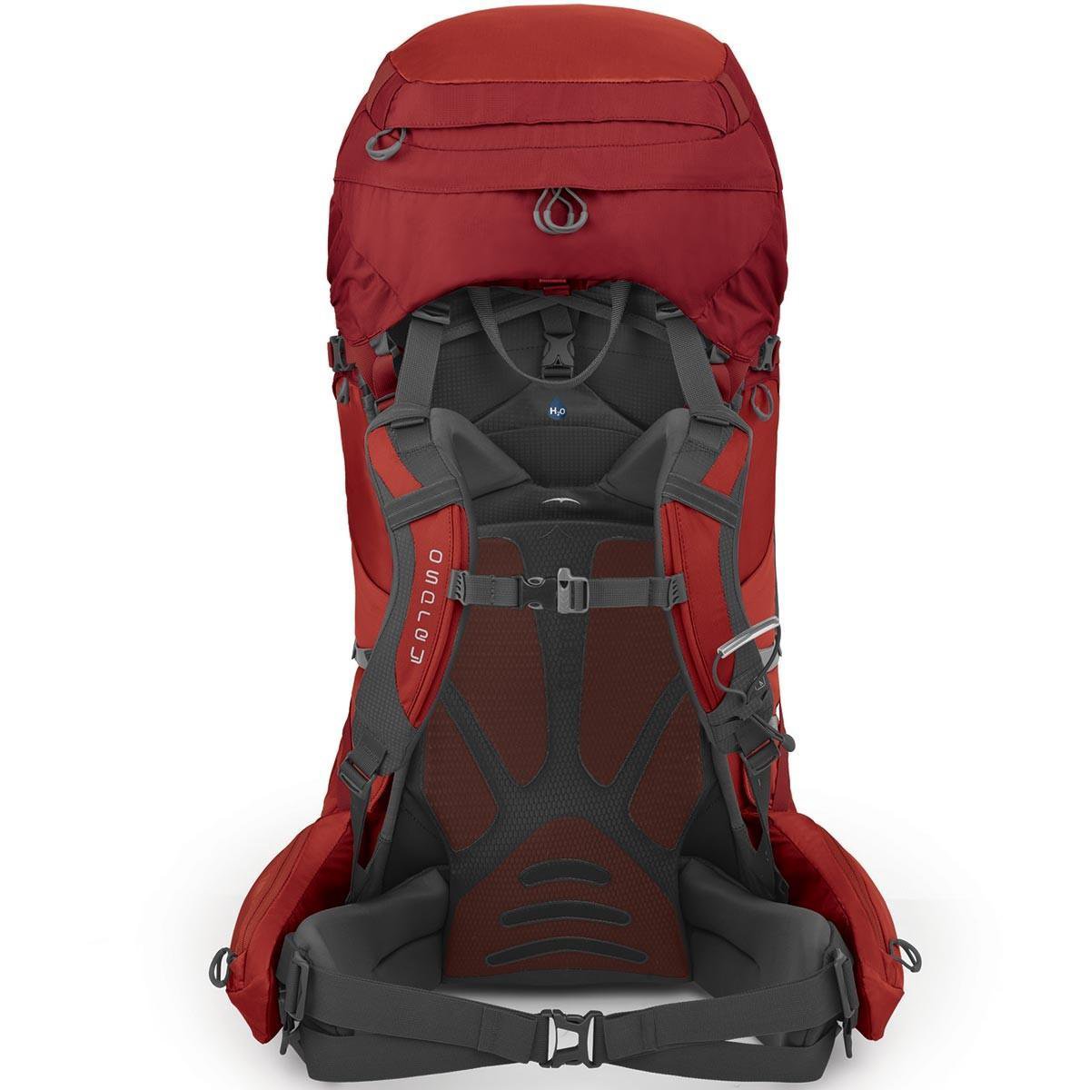 Osprey xena 70 womens small backpack ruby red