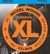 D'Addario EXL160S Medium 50-105 050 bassnarenset