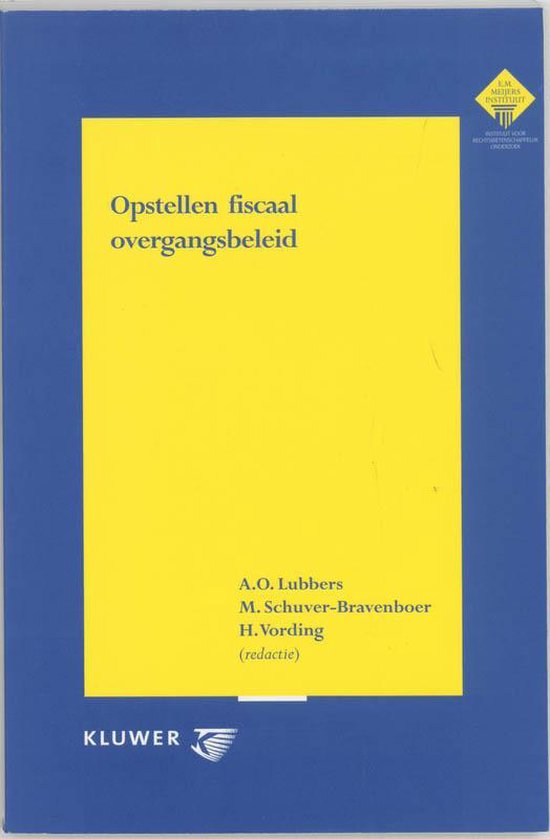 Opstellen Fiscaal Overgangsbeleid - cover