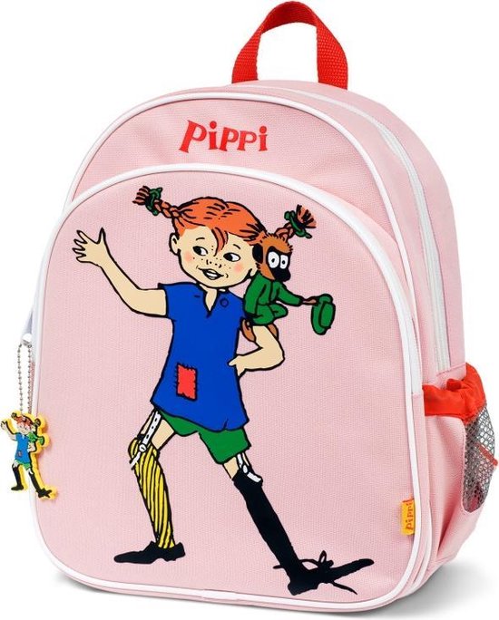 Micki Pippi Langkous rugtas (roze)