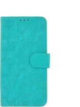 Pearlycase Turquoise Hoes P Wallet Book Case voor Samsung Galaxy S10 Plus
