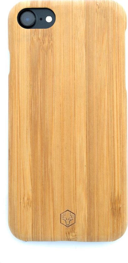 bod Mus vijver Bamboe Hout Case - Apple iPhone 7 Plus / 8 Plus - Kevlar & Bamboo Wood -  Appelhout | bol.com