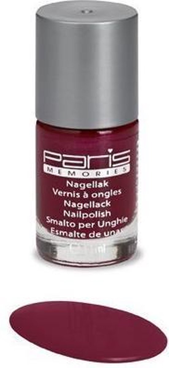 Paris Memories - Nagellak - aubergine paars - nummer 239 - 1 flesje met 11 ml.