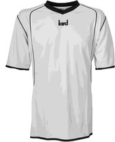 KWD Sportshirt Victoria - Voetbalshirt - Kinderen - Maat 164 - Wit/Zwart