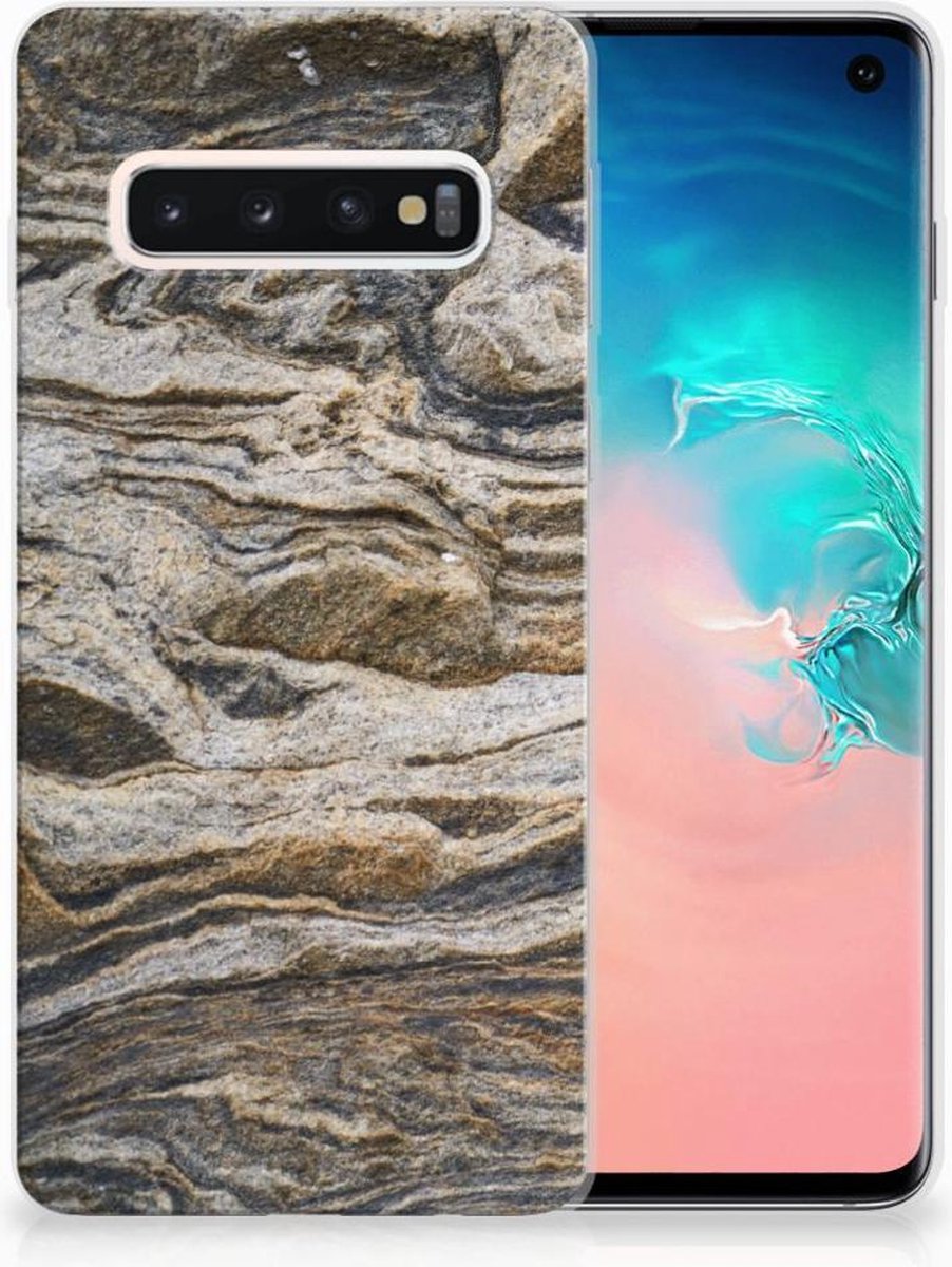 Samsung Galaxy S10 TPU Siliconen Hoesje Steen