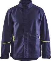 Blåkläder 4801-1501 Lasjack Marineblauw/Geel maat XL