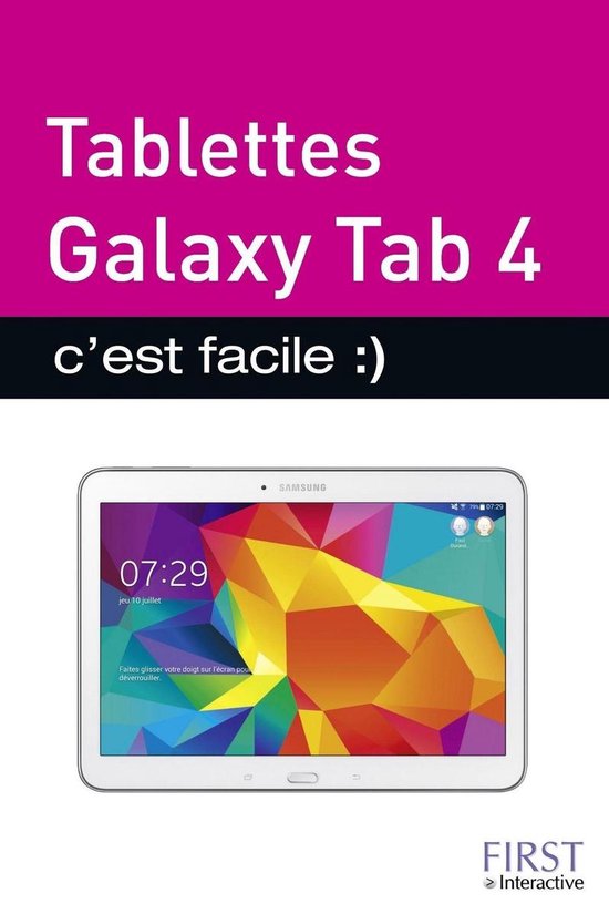 Facile - Tablettes Galaxy Tab 4 C'est facile - cover