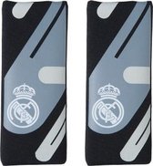 Sumex Gordelhoezen Real Madrid Junior Textiel Zwart 2 Stuks