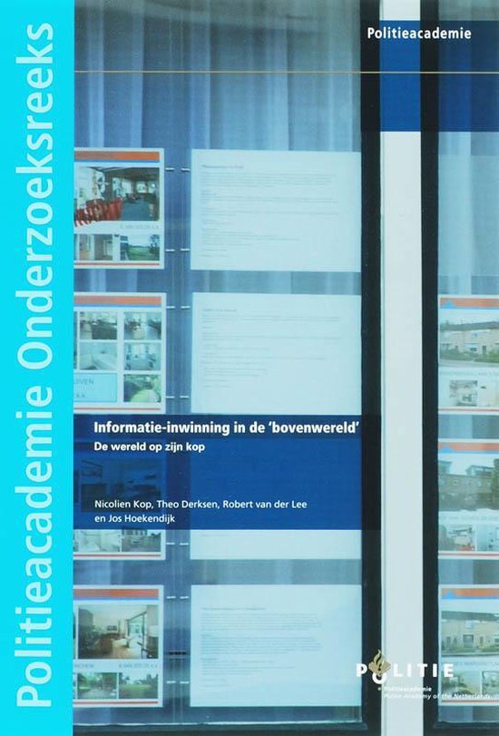 Cover van het boek 'Informatie-inwinning in de 'bovenwereld' / druk 1'