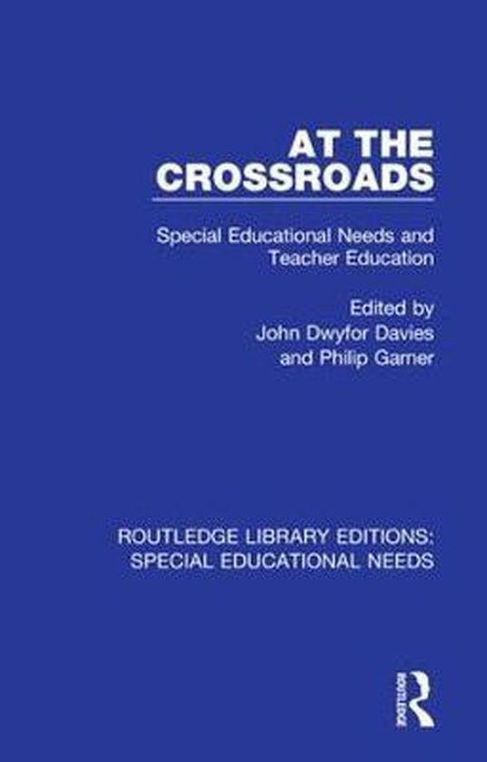 Routledge Library Editions: Special Educational Needs- At th ... - cover