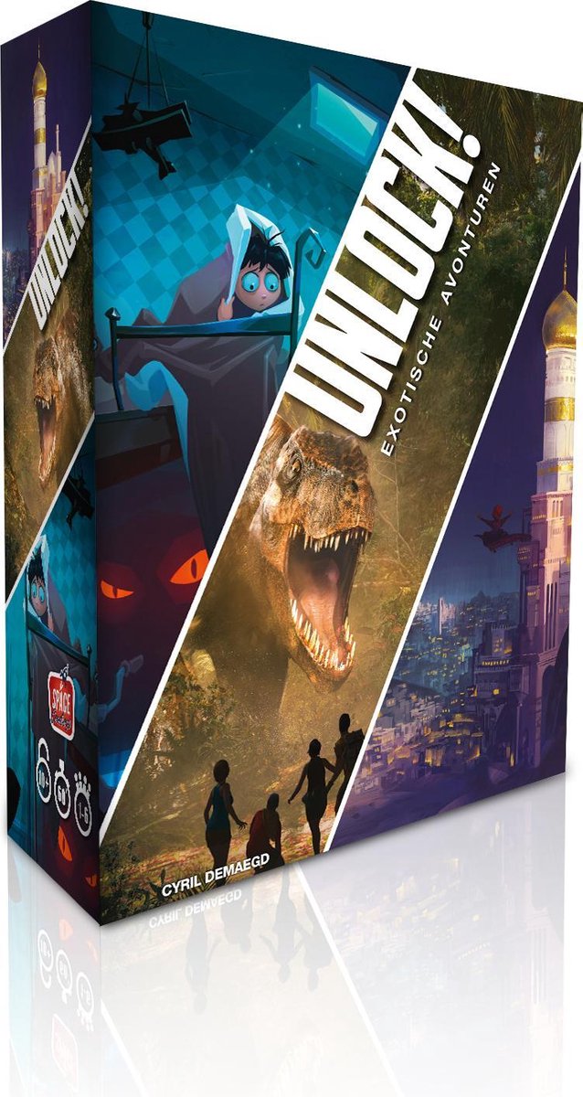 Unlock! 4 Exotische Avonturen - Escape Room Spel