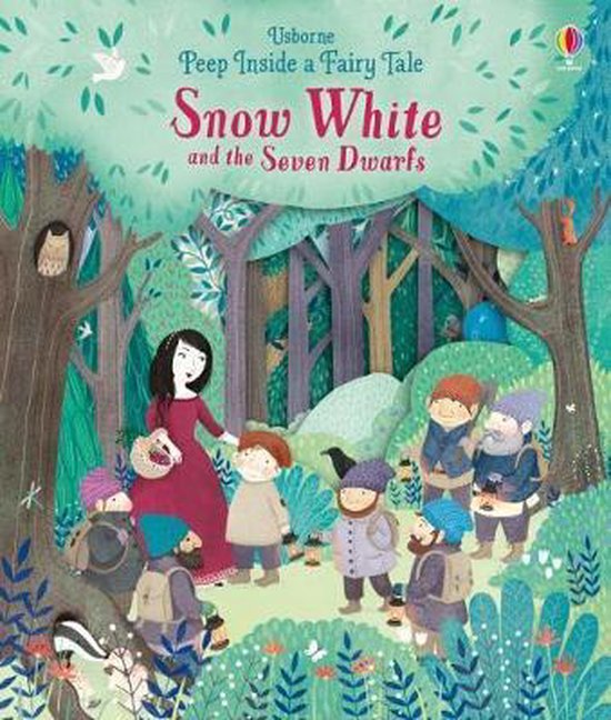 Bol Com Peep Inside A Fairy Tale Snow White And The Seven Dwarfs Anna Milbourne