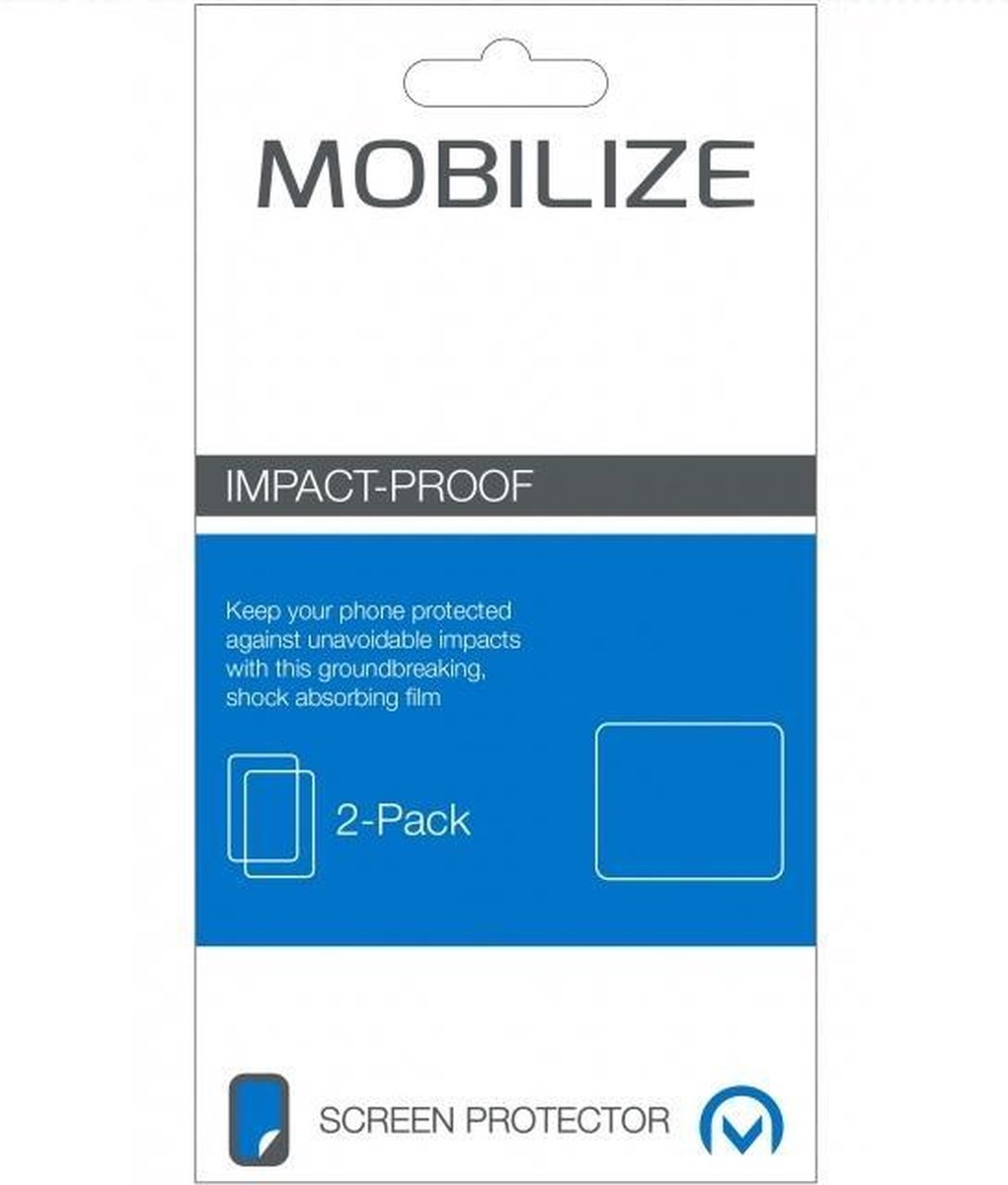 Mobilize Impact-Proof 2-pack Screen Protector Galaxy Tab 4 10.1