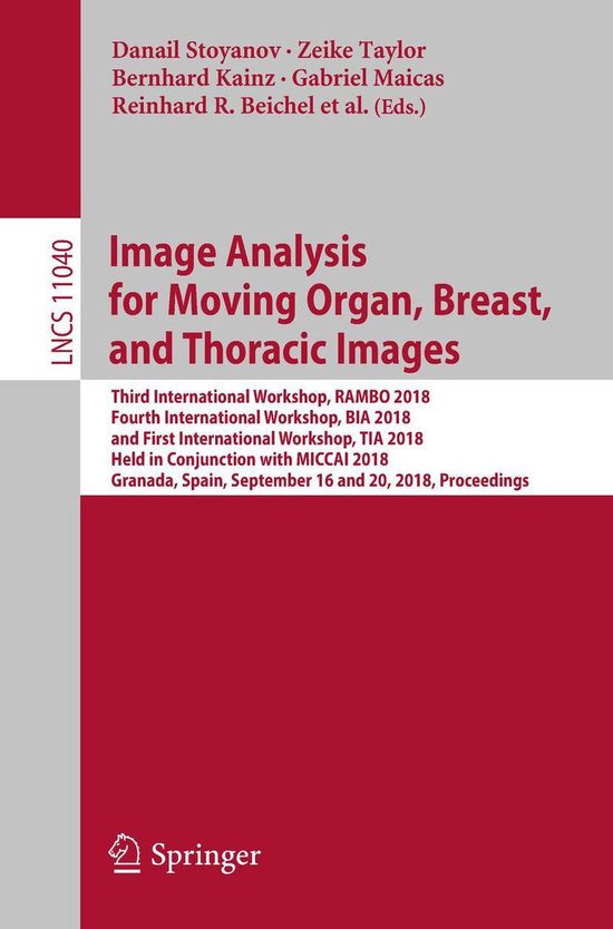 Springer Nature Proceedings Computer Science - Image Analysi ... - cover